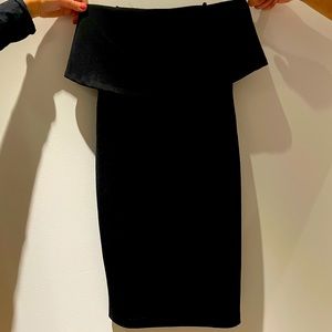 Black bustier dress - brand new